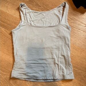 Amazon Women's Light blue Tank Top